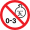 Age warning symbol