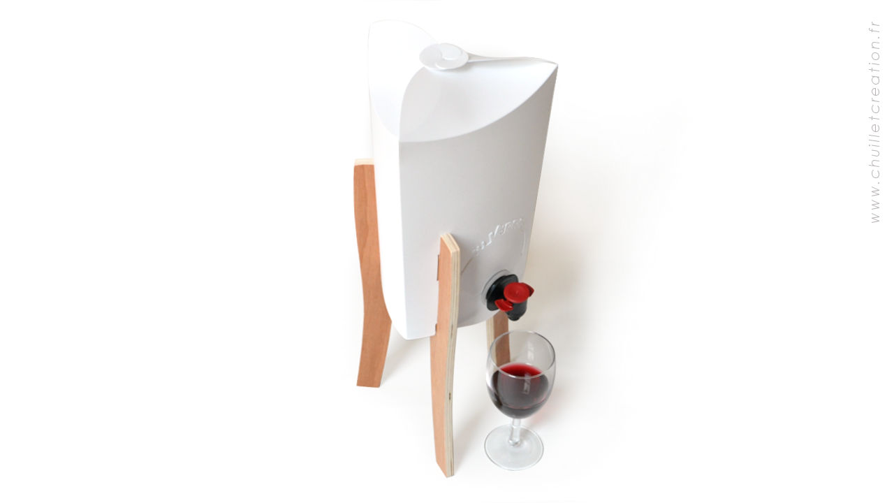 distributeur pour poche à vin